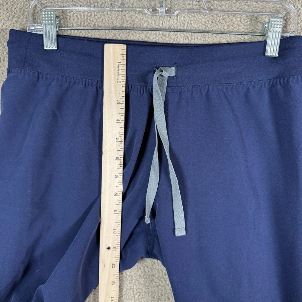 FIGS Technical Collection Scrub Pants Mens Small Blue‎ Elastic Waist Drawstring